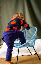 Charger l'image dans la galerie, Leggings côtelés évolutifs Encre bleue