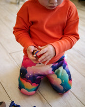 Charger l'image dans la galerie, Pantalon évolutif Rainbow cloud