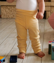 Charger l'image dans la galerie, Leggings côtelés évolutifs unis coquille d’œuf