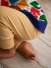 Charger l'image dans la galerie, Leggings côtelés évolutifs unis coquille d’œuf