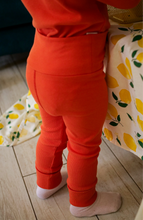 Charger l'image dans la galerie, Leggings côtelés évolutifs Tangerine
