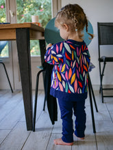 Charger l'image dans la galerie, Leggings côtelés évolutifs Encre bleue