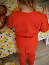 Charger l'image dans la galerie, Leggings côtelés évolutifs Tangerine