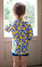 Charger l'image dans la galerie, Tee-shirt de bain manches longues UPF 50+ Zeste bleu