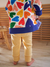 Charger l'image dans la galerie, Leggings côtelés évolutifs unis coquille d’œuf