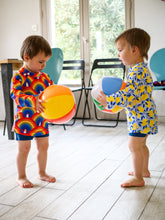 Charger l'image dans la galerie, Tee-shirt de bain manches longues UPF 50+ Zeste bleu