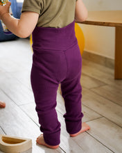 Charger l'image dans la galerie, Leggings côtelés évolutifs Purple Passion