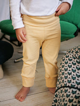 Charger l'image dans la galerie, Leggings côtelés évolutifs unis coquille d’œuf