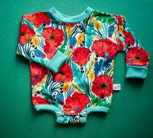 Charger l'image dans la galerie, Barboteuse évolutive mixte Coquelicots