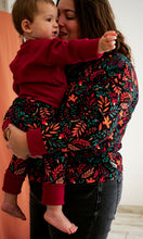 Charger l'image dans la galerie, Tee-shirt long évolutif Midnight red