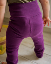 Charger l'image dans la galerie, Leggings côtelés évolutifs Purple Passion