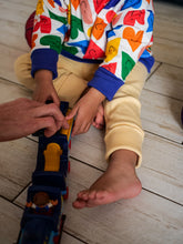 Charger l'image dans la galerie, Leggings côtelés évolutifs unis coquille d’œuf