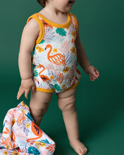 Charger l'image dans la galerie, Combi short évolutive Flamingo