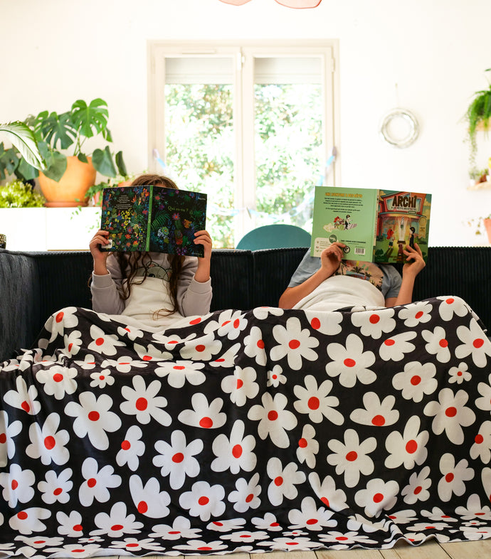 Maxi Couverture Fleurs
