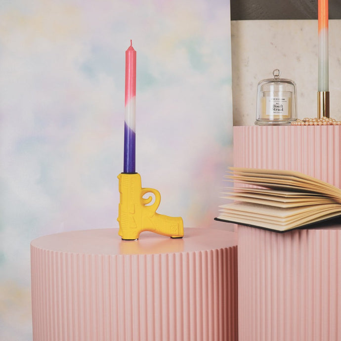 Set de 4 bougies longues