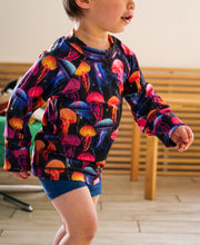 Charger l&#39;image dans la galerie, Tee-shirt de bain manches longues UPF 50+ JellyGlow
