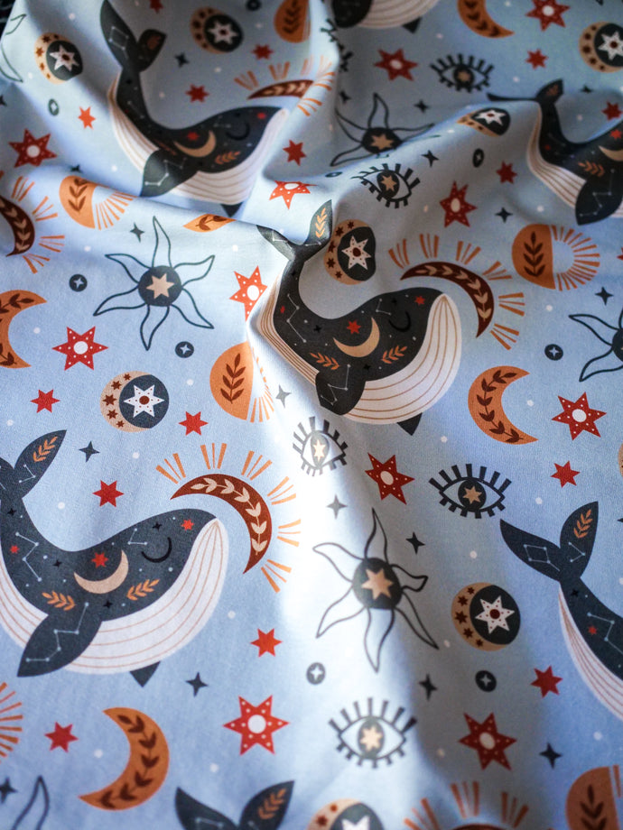 Coupon de tissu baleine