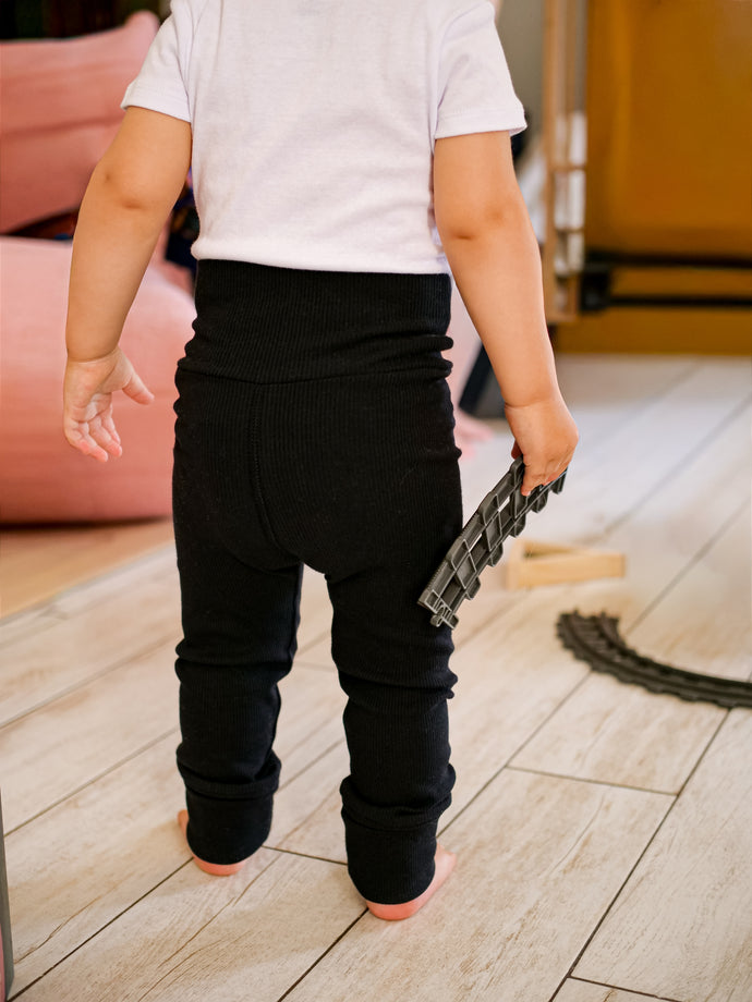 Leggings côtelés évolutifs Éclipse