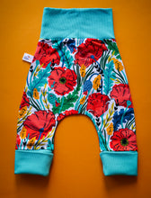 Charger l&#39;image dans la galerie, Pantalon évolutif Coquelicots

