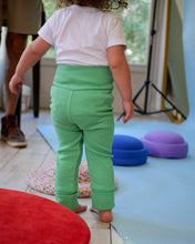 Charger l'image dans la galerie, Leggings côtelés évolutifs Matcha
