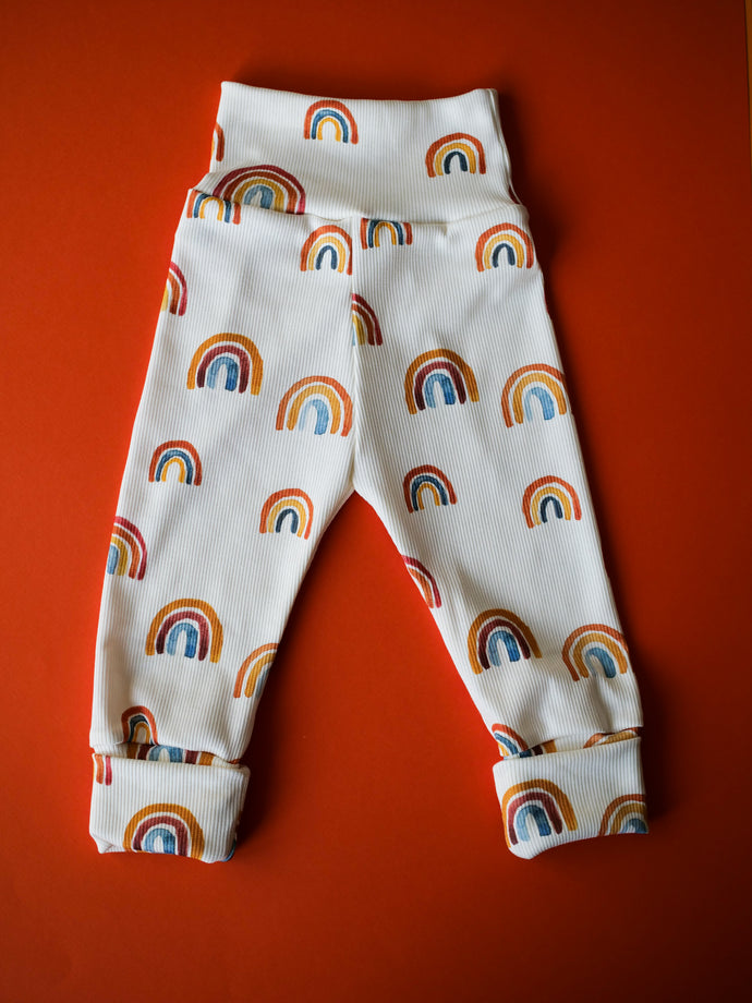 Leggings côtelés évolutifs Sweet Rainbow