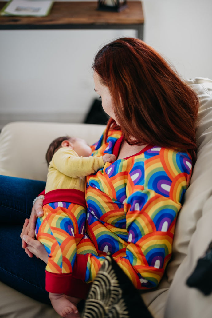 Sweat Femme Allaitement Maxi Rainbow