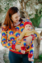 Charger l&#39;image dans la galerie, Sweat Femme Allaitement Maxi Rainbow
